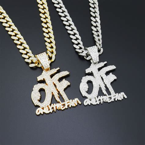 Vvs Jewelry Lil Durk Otf Only The Fam Replica Cuban Chain