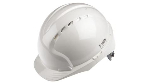 Ajf030 000 100 Jsp Evo2 White Safety Helmet Adjustable Ventilated Rs