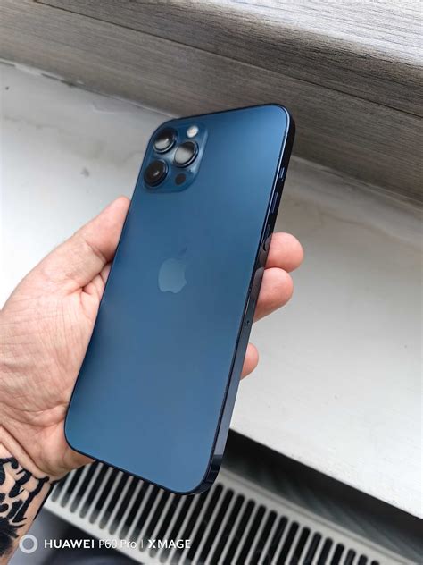 Apple Iphone Pro Max G Blue Gb Stare Foarte Bun Liber Retea