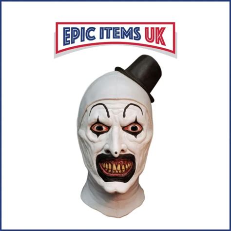 TERRIFIER ART THE Clown Mask Trick Or Treat Studios RLDA100 49 99