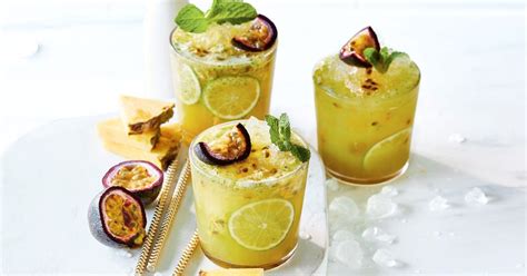 Tropical Passionfruit Rum Spritz Recipe