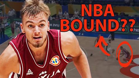 Arturs Zagars On Nba Radar After World Cup Youtube