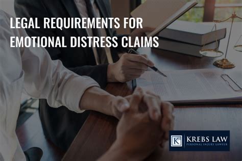 Can I Sue For Emotional Distress Krebs Personal Injury Lawyer