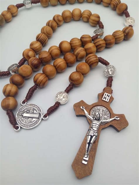 Katholieke Christelijke Oude Bronzen Retro Cross Sieraden Rozenkrans