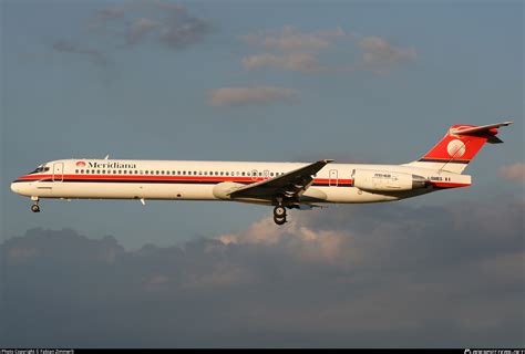 I SMES Meridiana McDonnell Douglas MD 82 DC 9 82 Photo By Fabian