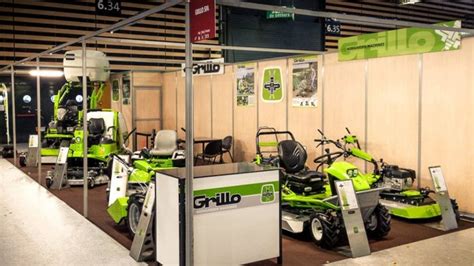 Stand Grillo Alla Fiera Paysalia Lione Francia Grillo Spa