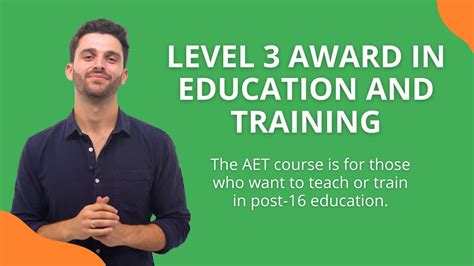 Level 3 Award In Education And Training Get Licensed Youtube