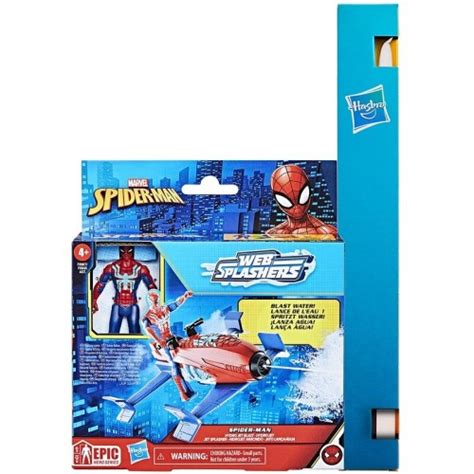 Hasbro Spiderman Marvel Spider Man Epic Hero Series Web Splashers