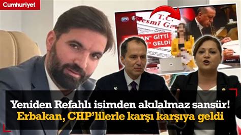 Mecliste Ok Sert S Zc Tv Tart Mas Fatih Erbakan Ve Chpli Vekil