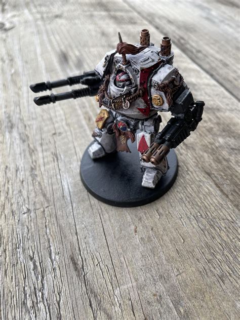 White Scars Contemptor Dreadnought With Lascannon And Melta Vth Legion Rwhitescars40k