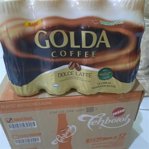 Jual Golda Coffee 1 Pak 12 Botol Shopee Indonesia