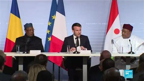 G5 Sahel Summit Macron Regional Leaders Discuss Jihadist Insurgency