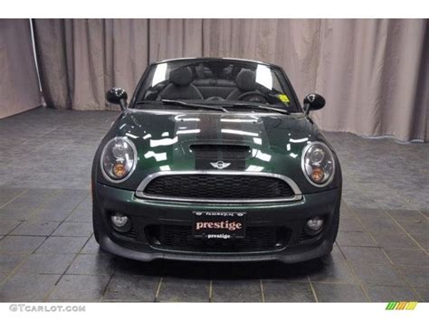 2013 Cooper S Roadster British Racing Green II Metallic Carbon