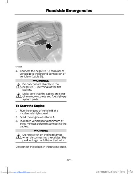 Ford B Max 2012 1g Owners Manual 256 Pages Page 130 Downloaded