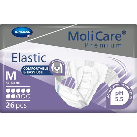 MoliCare Premium Elastic 8 Drop Medium Pack Of 26