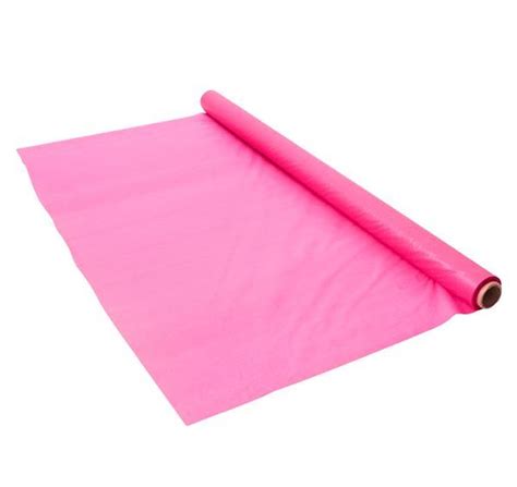 Hot Pink Table Cover Roll 1mm 100x40"