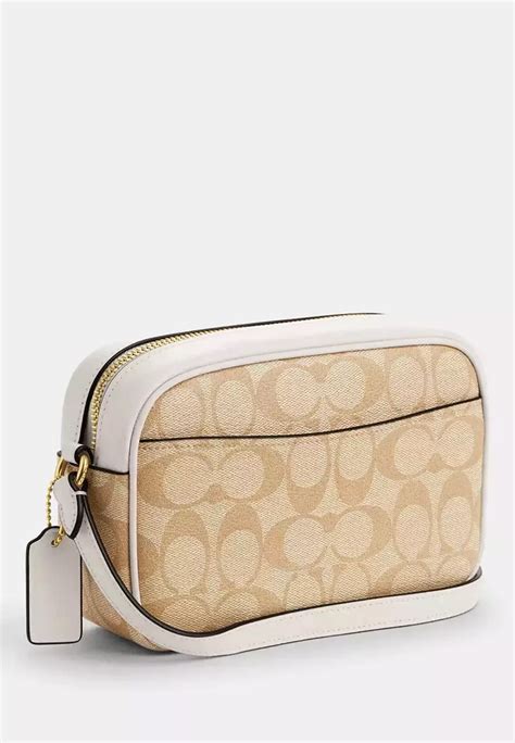 Coach Coach Mini Jamie Camera Bag In Signature Canvas Buy Coach