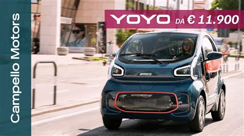 Yoyo Tua Da Solo Da Campello Motors Scopri La Citycar