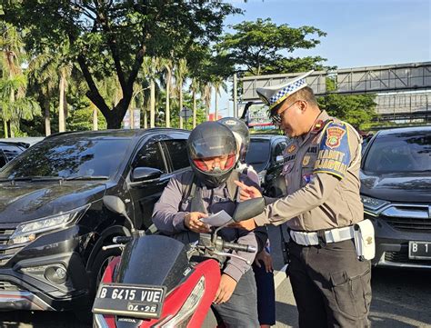 Operasi Patuh Jaya Di Tangsel Berakhir Ribuan Pengendara Terjaring