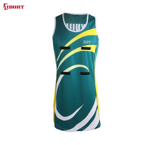 Aibort Sublimation Netball Dress Netball China Sports Wear And T