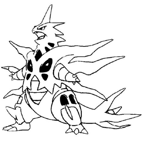 Pokemon Coloring Pages Tyranitar Pokemon Coloring Pokemon Coloring