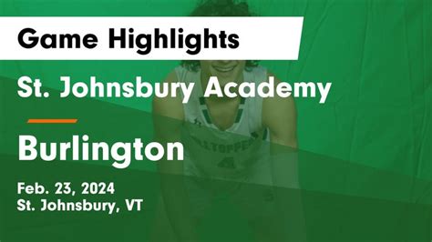 St Johnsbury Academy Vt Varsity Basketball