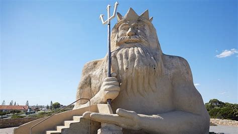 King Neptune Statue Restored Yanchep & Two Rocks