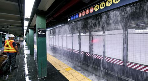 Here’s how the flooding is impacting New York City’s public transit