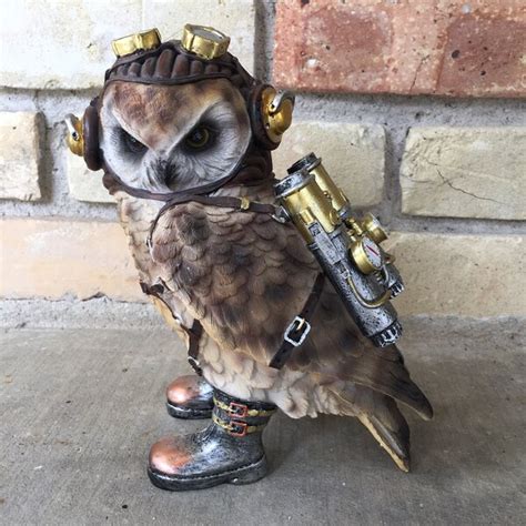 Steampunk Owl Etsy