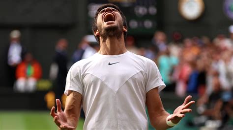 Carlos Alcaraz Beats Novak Djokovic In Five Sets To Win First Wimbledon