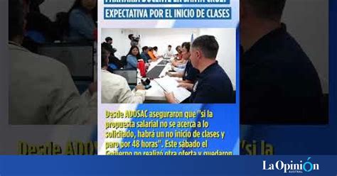 Paritaria Docente No Hubo Oferta Del Gobierno De Santa Cruz Y Pasaron