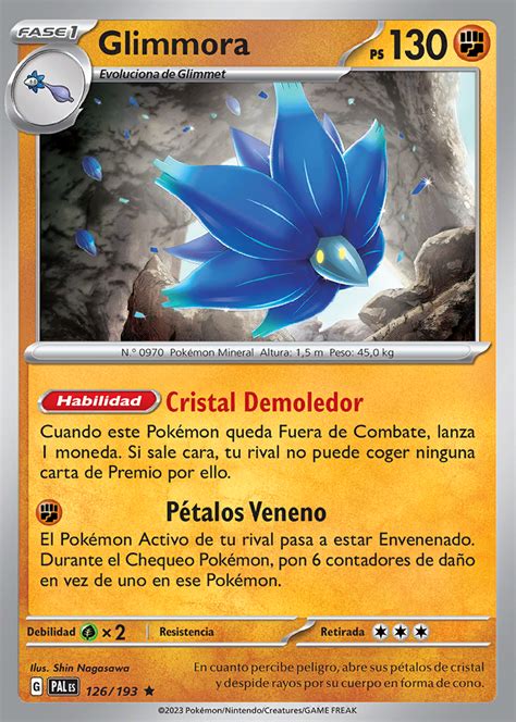 Glimmora 126 193 Evoluciones En Paldea Trading Card Game