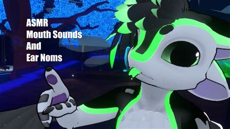 Furry ASMR Mouth Sounds And Ear Noms YouTube