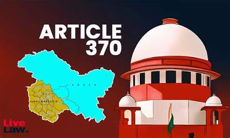 Supreme Court Dismisses Petitions To Review Article 370 Verdict