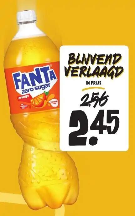 Fanta Zero Sugar Aanbieding Bij Jumbo