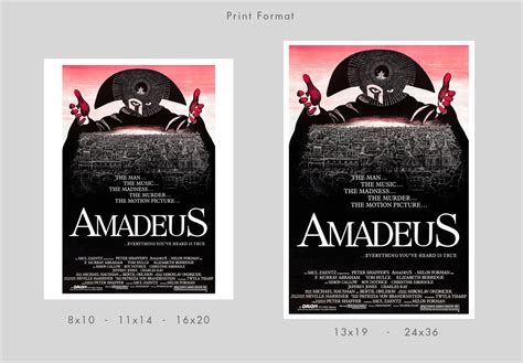 Amadeus Movie Poster