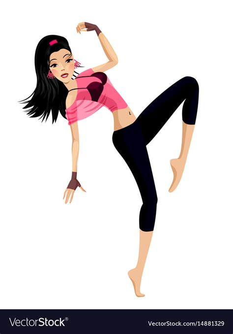 Girl Dance Vector