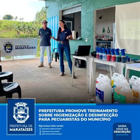 Prefeitura promove treinamento sobre higienização e desinfecção para