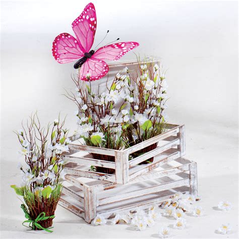 Deko Schmetterling Pink 30 Cm DecoWoerner