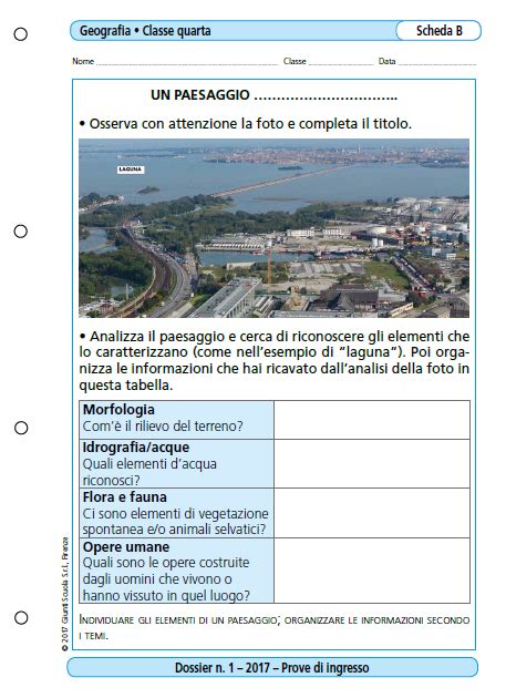 Prove D Ingresso Geografia Classe Raccolta Giunti Scuola