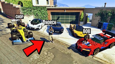 Franklin Stealing Rarest Futuristic Mclaren Supercars With Chop Bob