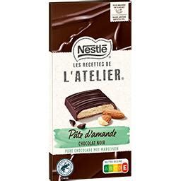 Tablette De Chocolat Noir Fourr E La P Te D Amande Nestl Les