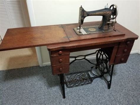 Rare Antique 1911 Sears Roebuck CO Franklin Treadle Sewing Machine