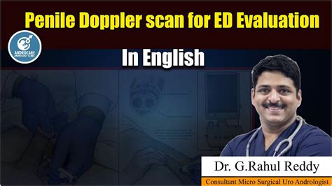 Penile Doppler Scan For ED Evaluation Dr Rahul Reddy Androcare