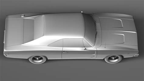 Dodge Charger 1968 3d Model By Squir