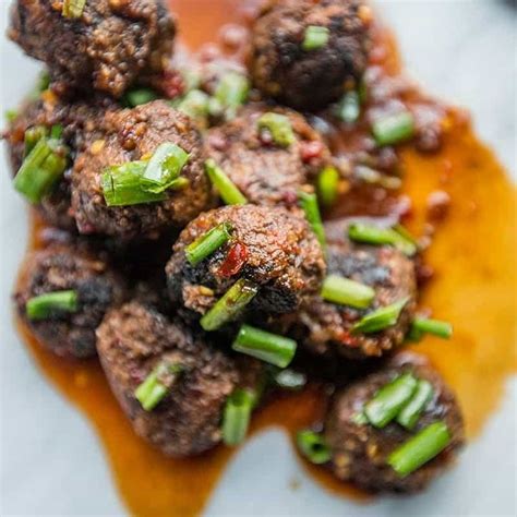 Vegan Hoisin Meatballs Sweet Cs Designs