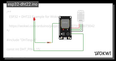 Esp32 Dht22 Thingspeak Ino Wokwi Arduino And Esp32 Simu Nbkomputer