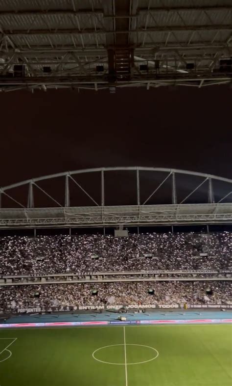 Falha De Energia No Jogo Do Botafogo N O Impede Festa Dos Adeptos Ora Veja