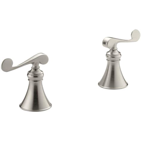 Kohler Revival 2 Handle Deck Mount Roman Tub Faucet In Vibrant Brushed Nickel K T16124 4 Bn