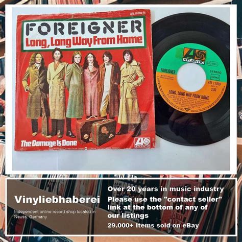 Foreigner Long Long Way From Home Vinyl Germany Ebay